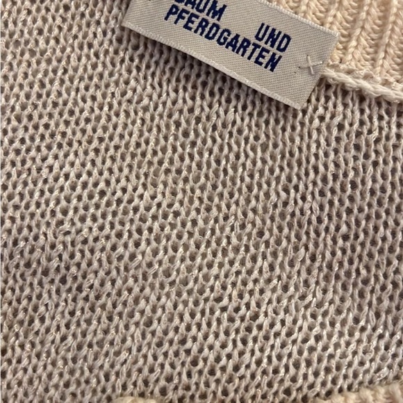 BAUM UND PFERDGARTEN Cream V-Neck Cardigan Sweater - Picture 7 of 7